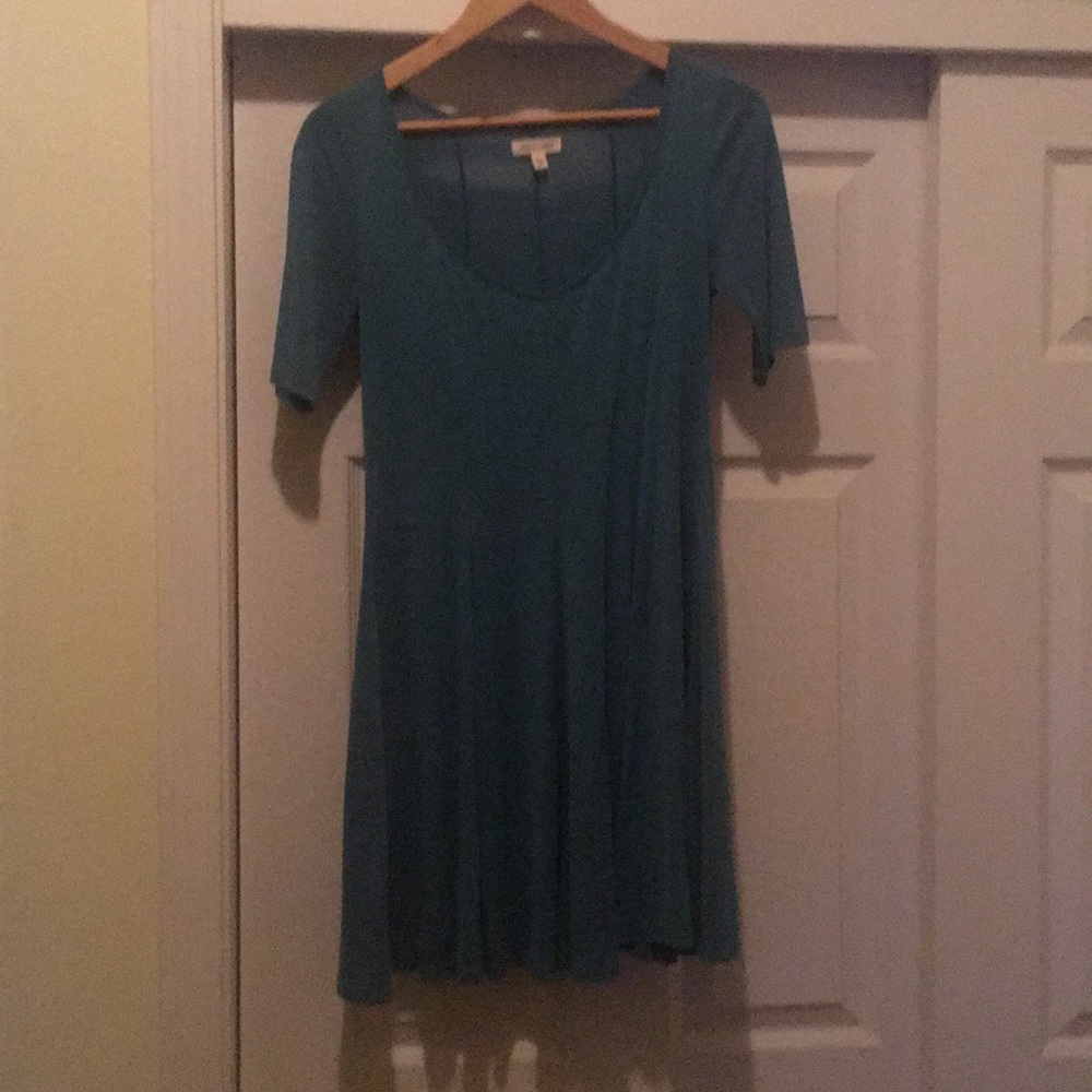 A flared dress